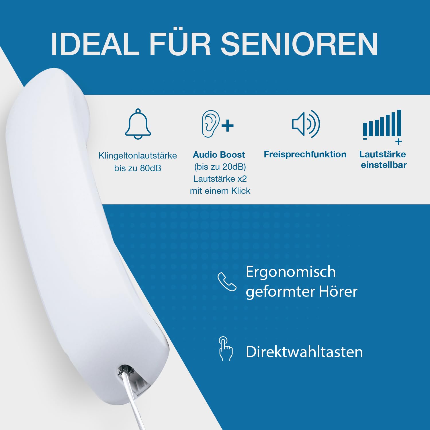 alcatel-tmax-10-seniorentelefon-wei-schnurgebunden-fototasten image 2