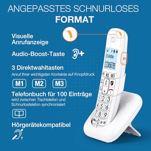 alcatel-xl785-combo-schnurlostelefon-wei-mit-anrufbeantworter image 8