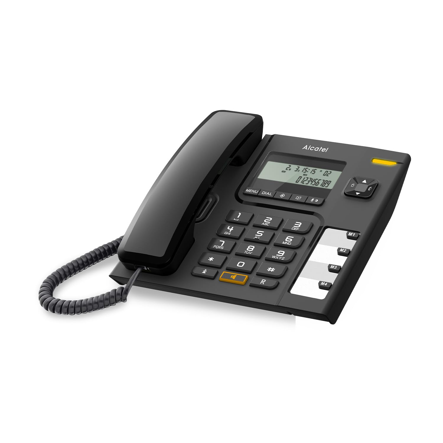 alcatel-t56-festnetztelefon-schwarz-schnurgebunden-mit-display image 1