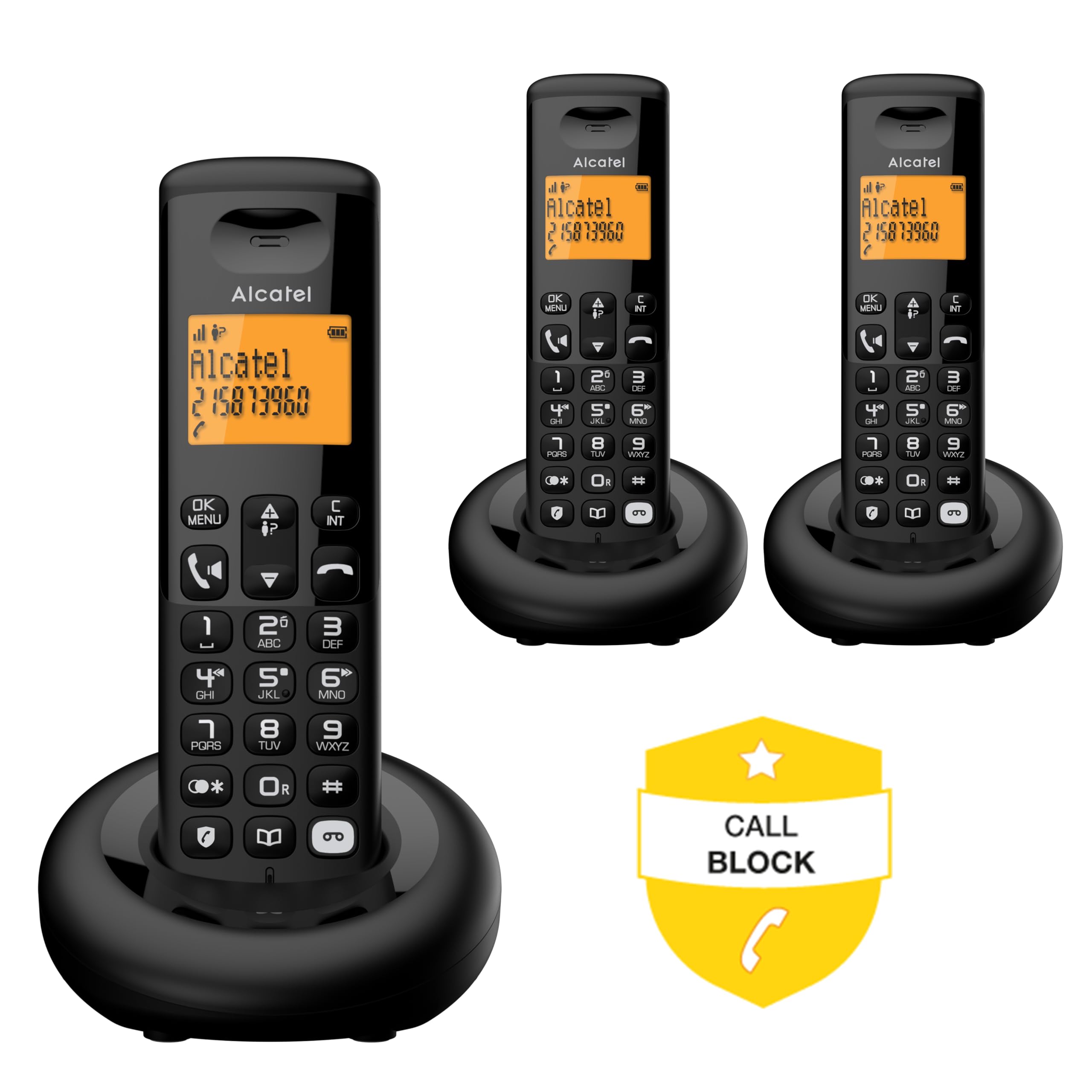 alcatel-e260-s-voice-duo-dect-telefon-2-mobilteile-mit-ab image 7