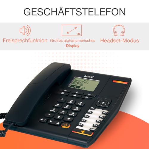 alcatel-temporis-880-pro-festnetztelefon-schwarz-mit-display image 8