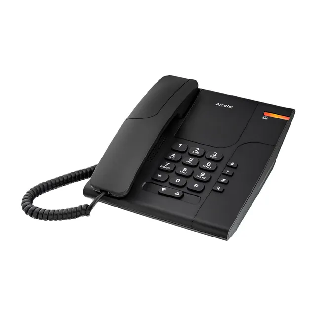 alcatel-temporis-180-pro-festnetztelefon-schwarz-wand image 1