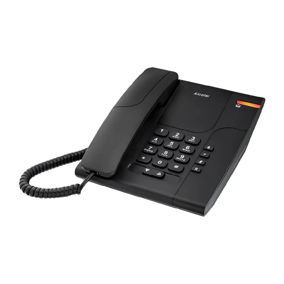 alcatel-temporis-180-pro-festnetztelefon-schwarz-wand image 1