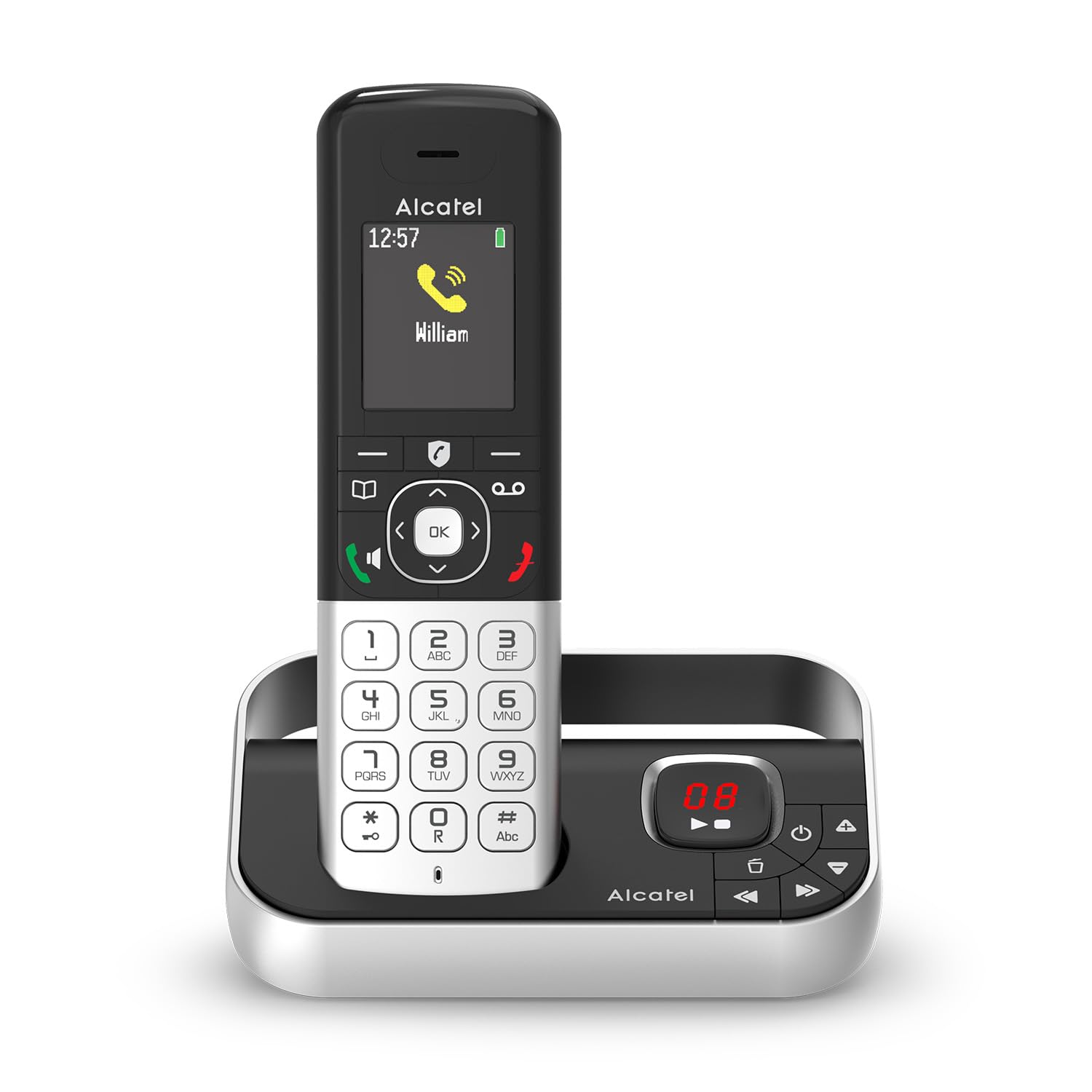 alcatel-fx990-voice-dect-telefon-mit-ab-schwarz-solo image 1