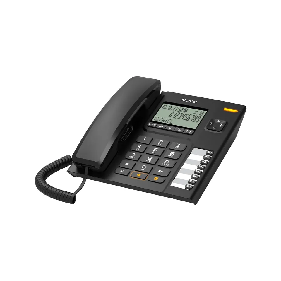 alcatel-t78-festnetztelefon-schnurgebunden-schwarz-mit-display image 1
