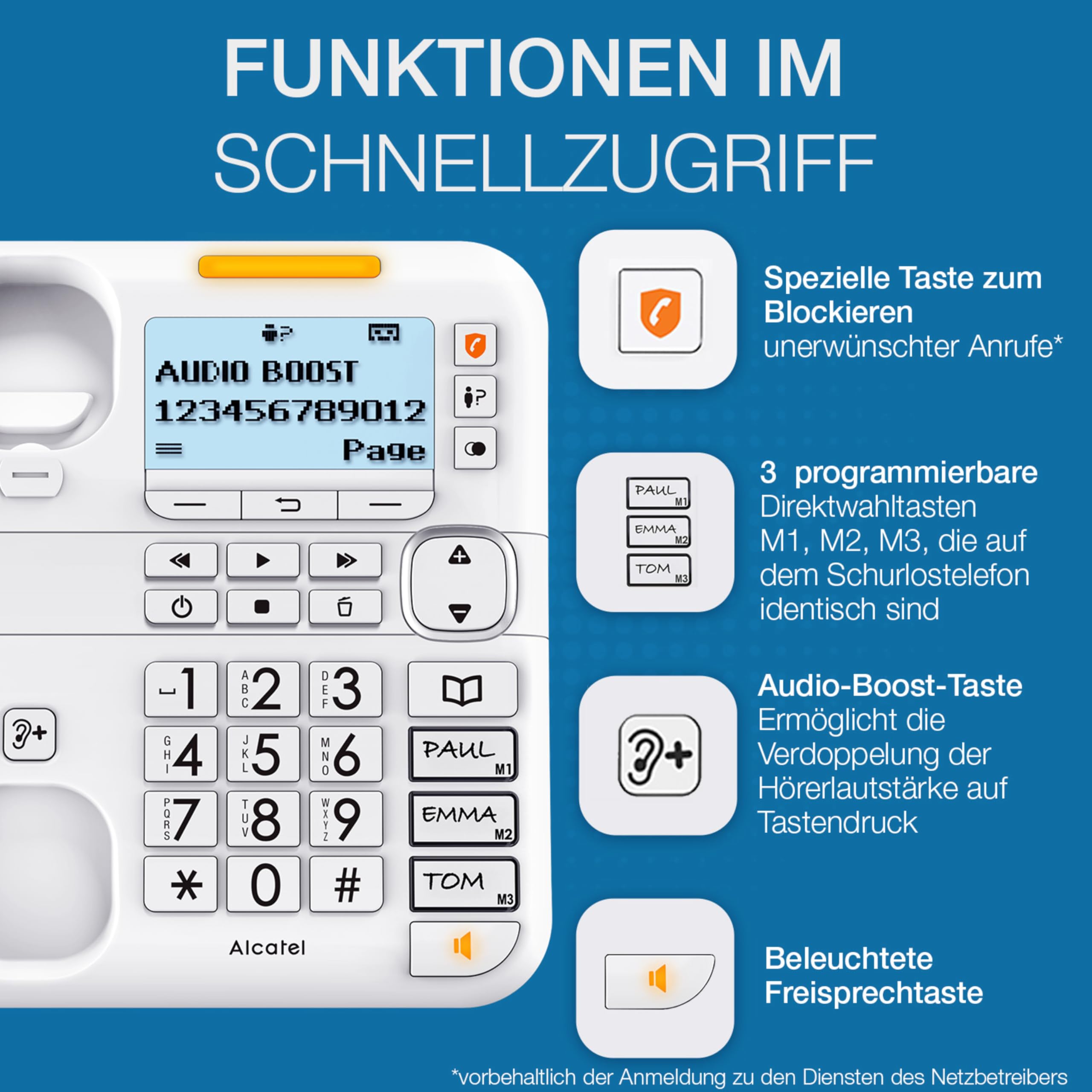 alcatel-xl785-combo-schnurlostelefon-wei-mit-anrufbeantworter image 4