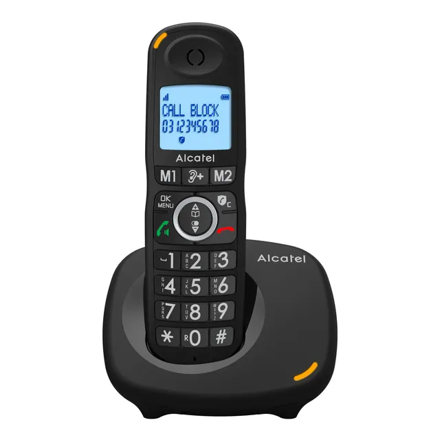 alcatel-xl595-b-schnurlostelefon-gro-e-tasten-mit-audio-boost image 1