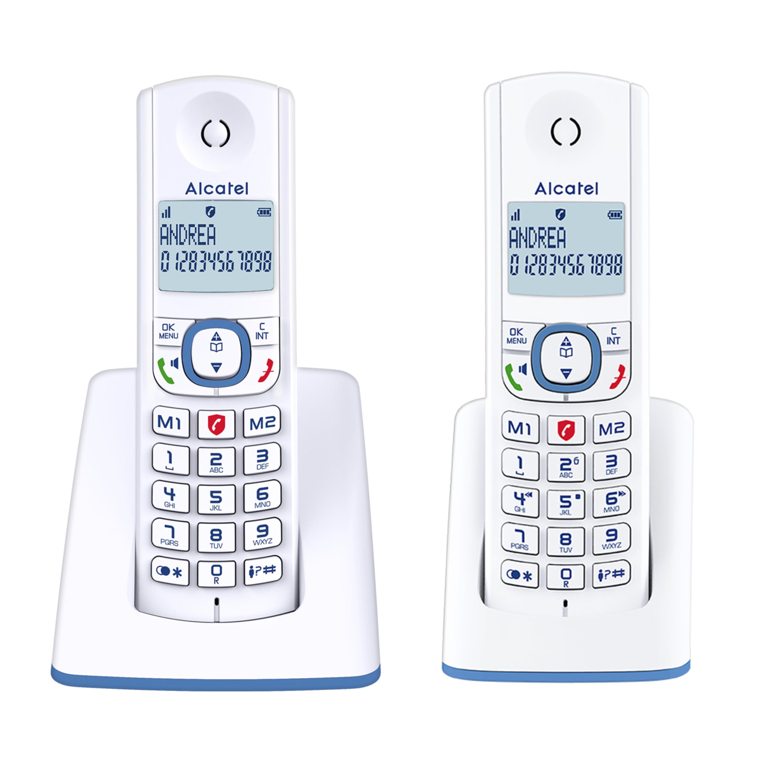 alcatel-f530-voice-duo-schnurlostelefon-2-h-rer-wei-blau-ab image 8