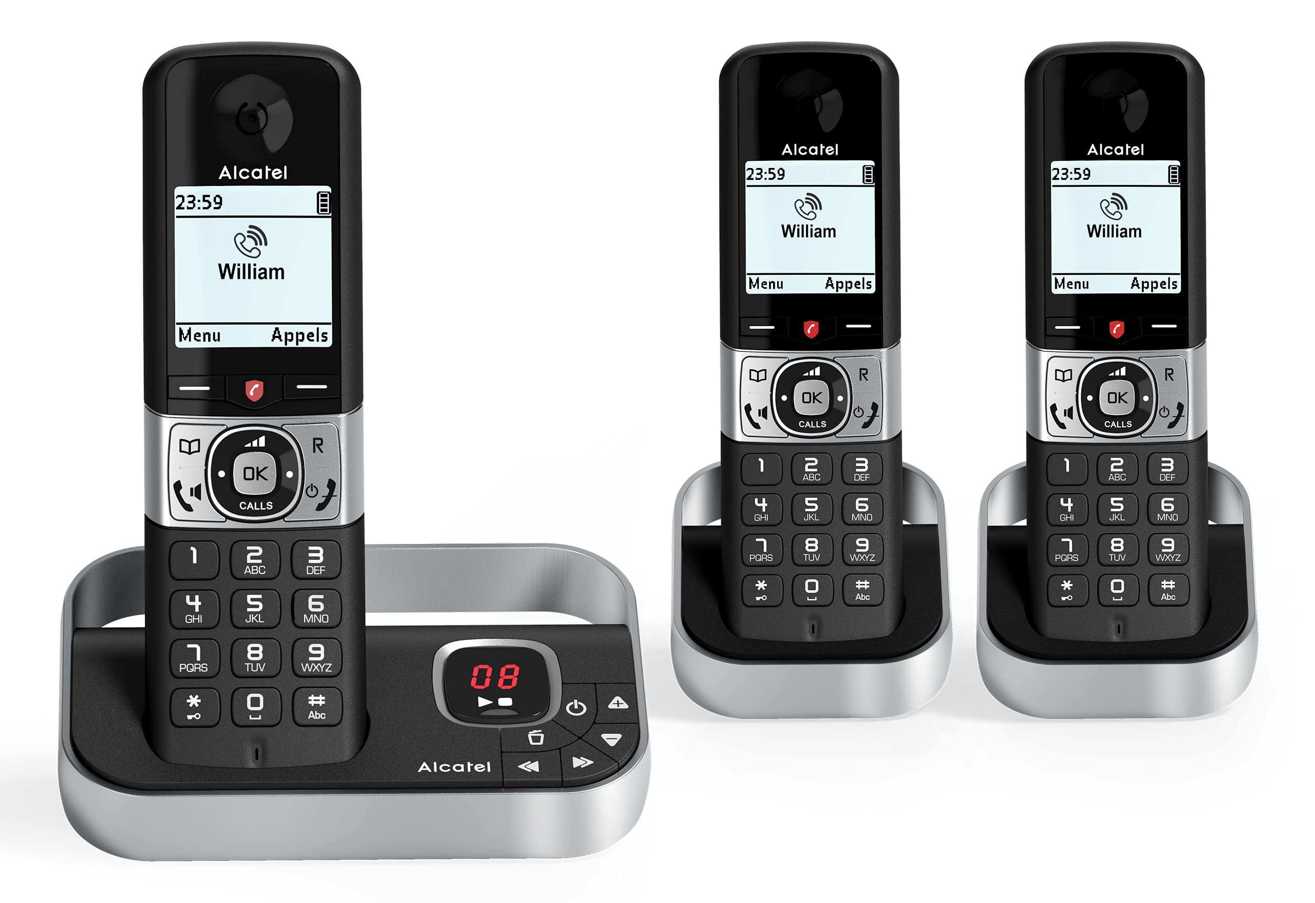alcatel-f890-voice-trio-dect-telefon-3-mobilteile-50-min-ab image 1