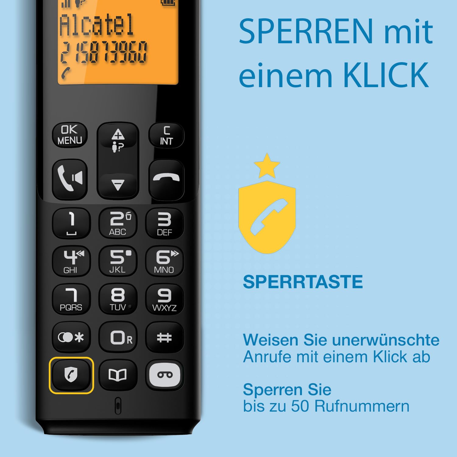 alcatel-e260-s-voice-duo-dect-telefon-2-mobilteile-mit-ab image 4