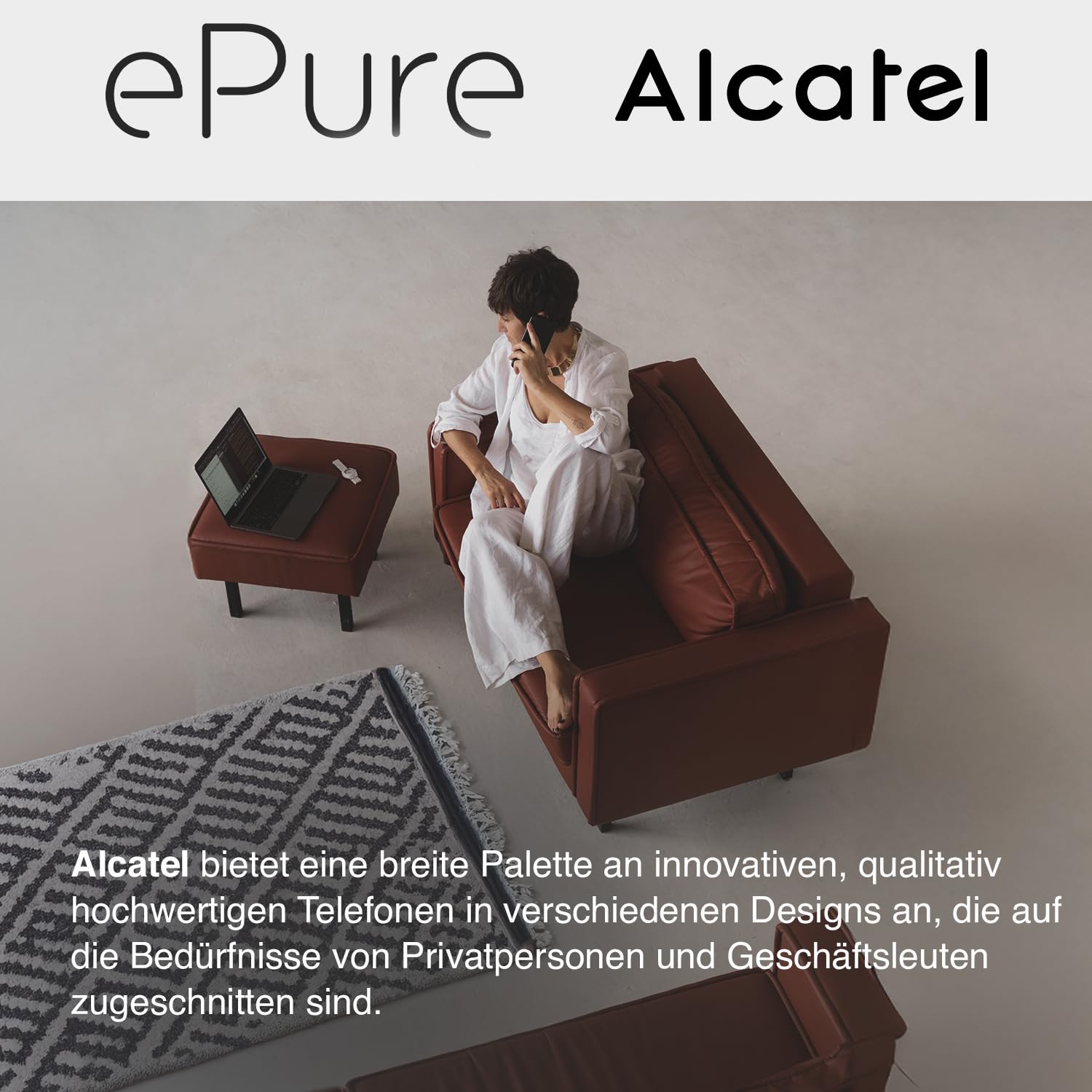 alcatel-epure-iconic-schnurlostelefon-blau-vintage image 6