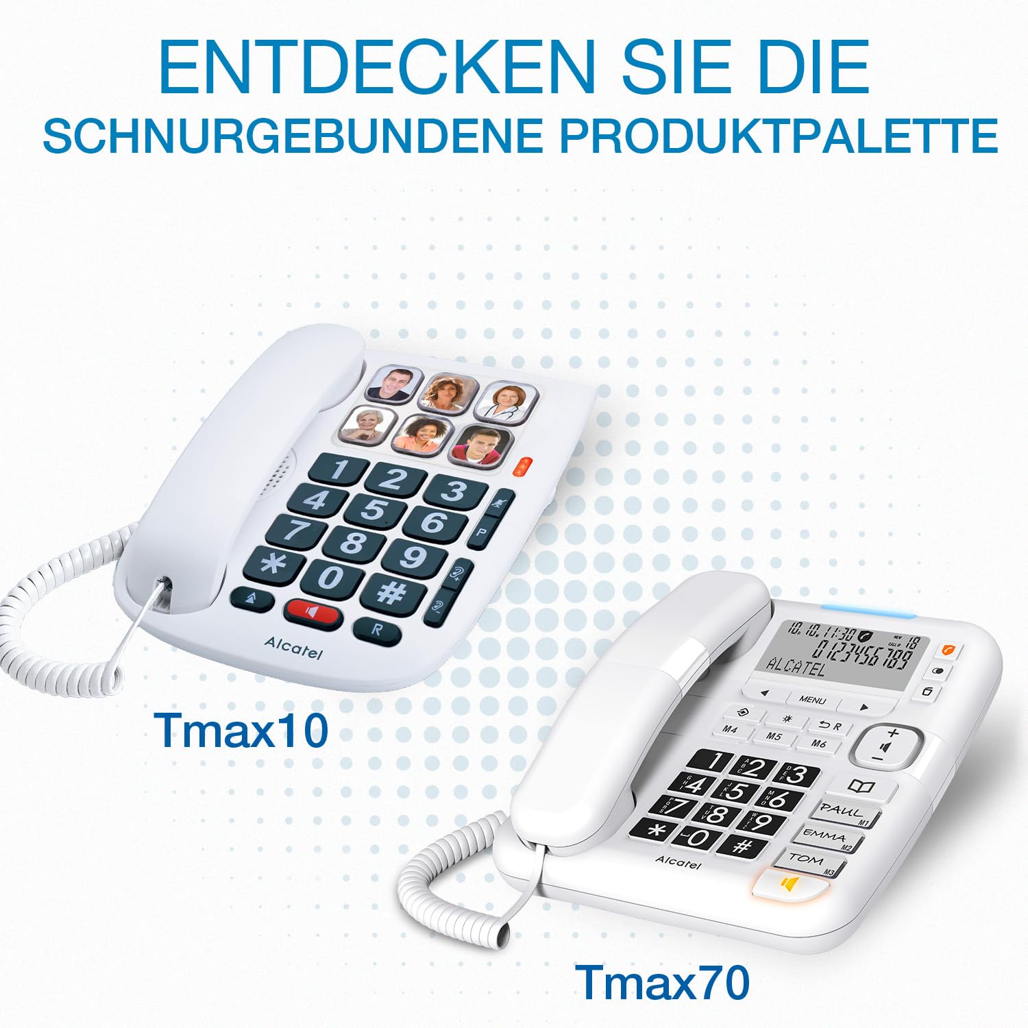 alcatel-tmax-10-seniorentelefon-wei-schnurgebunden-fototasten image 5