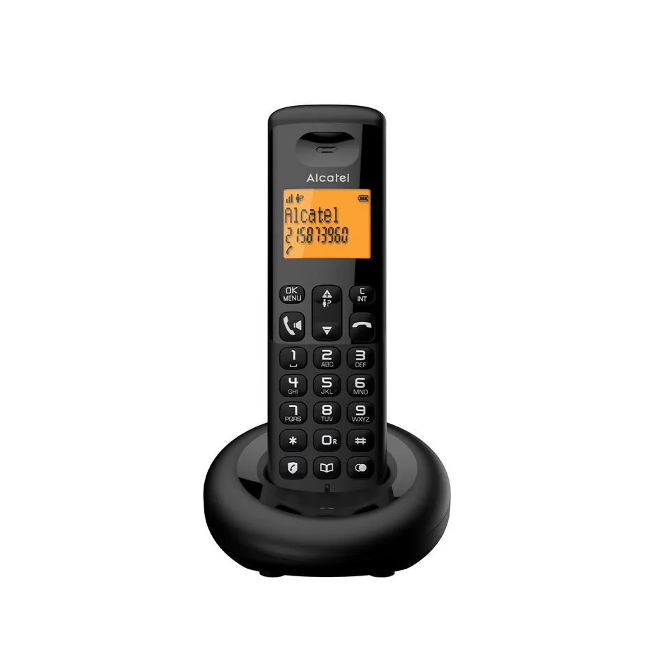 alcatel-e260-dect-telefon-schnurlos-schwarz-einzelger-t image 1