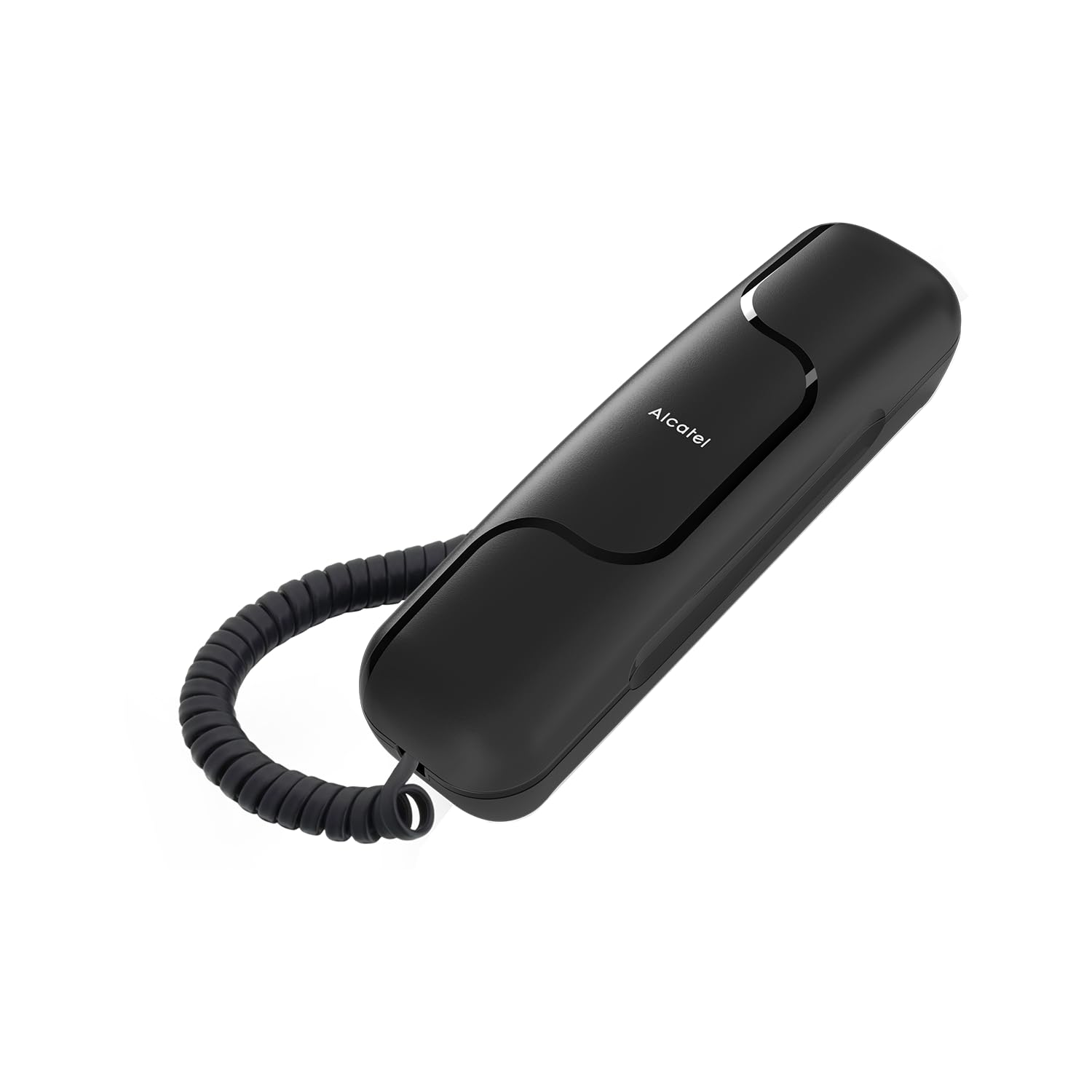 alcatel-t06-schnurtelefon-schwarz-mit-wandmontage image 1