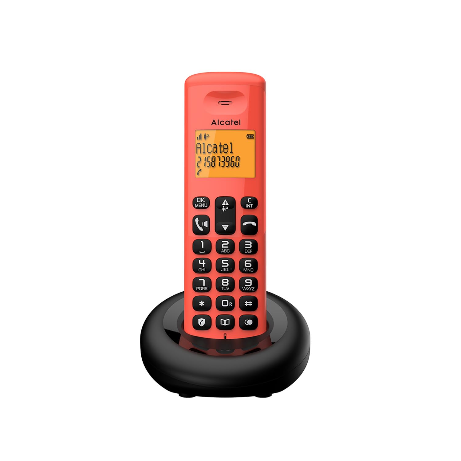 alcatel-e260-dect-telefon-schnurlos-schwarz-einzelger-t image 8