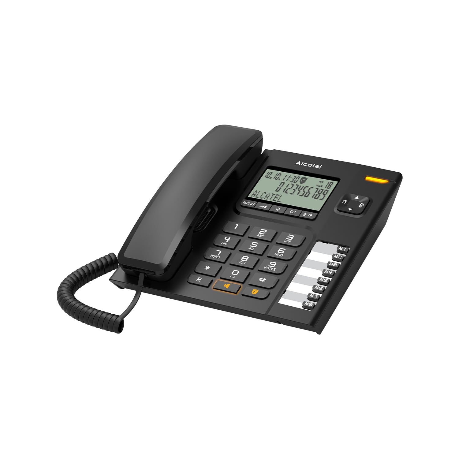 alcatel-t78-festnetztelefon-schnurgebunden-schwarz-mit-display image 1